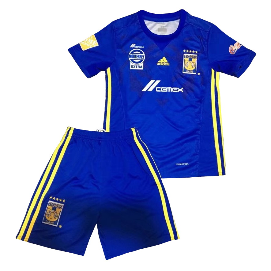 Tigres UANL Trikot Kinder Auswarts 2017-18 Fussballtrikots Günstig